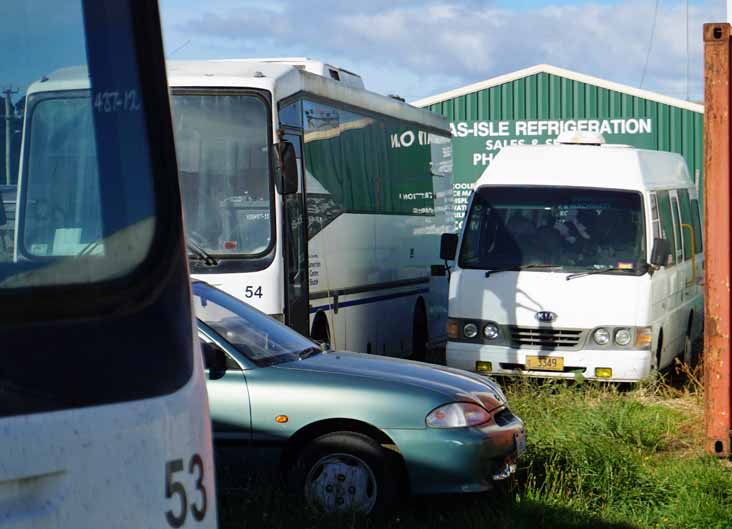 Wynyard Bus Lines Nissan LKA TOST 53, 54  & Kia Combi 19